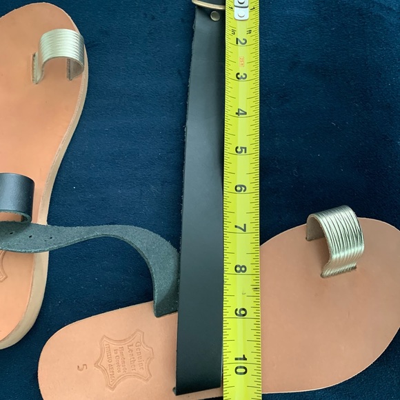 Genuine Leather Sandals (handmade in Greece) NWOT - Picture 7 of 8